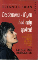 Desdemona, If Only You Had Spoken